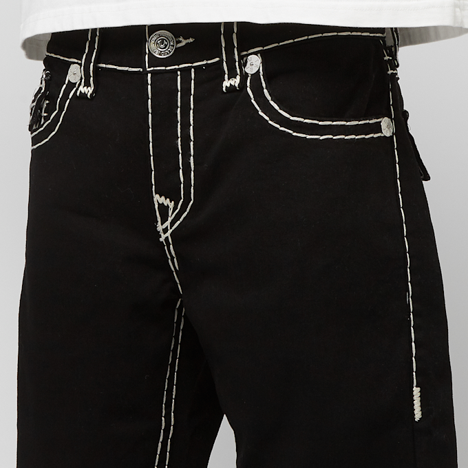 True Religion Ricky Relaxed Straight Jeans czarny 46967 3