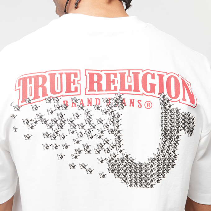 True Religion Mini Buddha Tee branco 46970 4