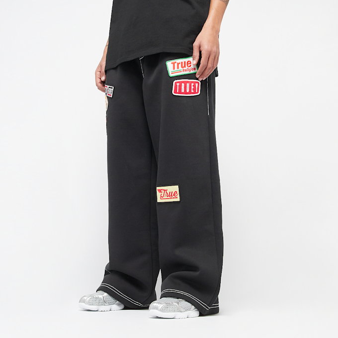 True Religion Patch Big-T Baggy Sweatpants crna 46972 1