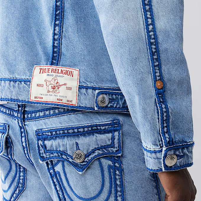 True Religion Rope Stitch Jimmy Jacket plava 46974 4