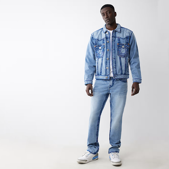 True Religion Ricky Rope Stitch Flap plava 46973 4