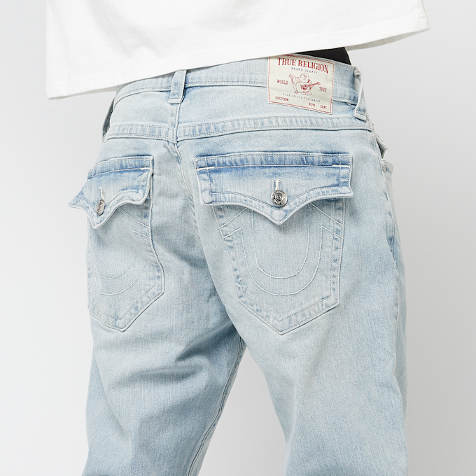 True Religion Ricky SN Flap Straight Jeans blu 46975 4