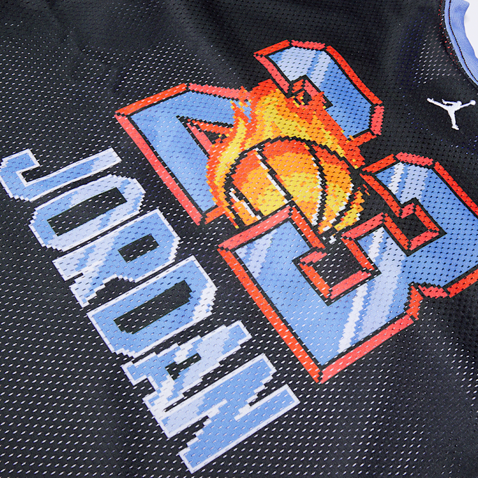 Jordan JDB Customized Air Soccer Jersey zwart 45878 4