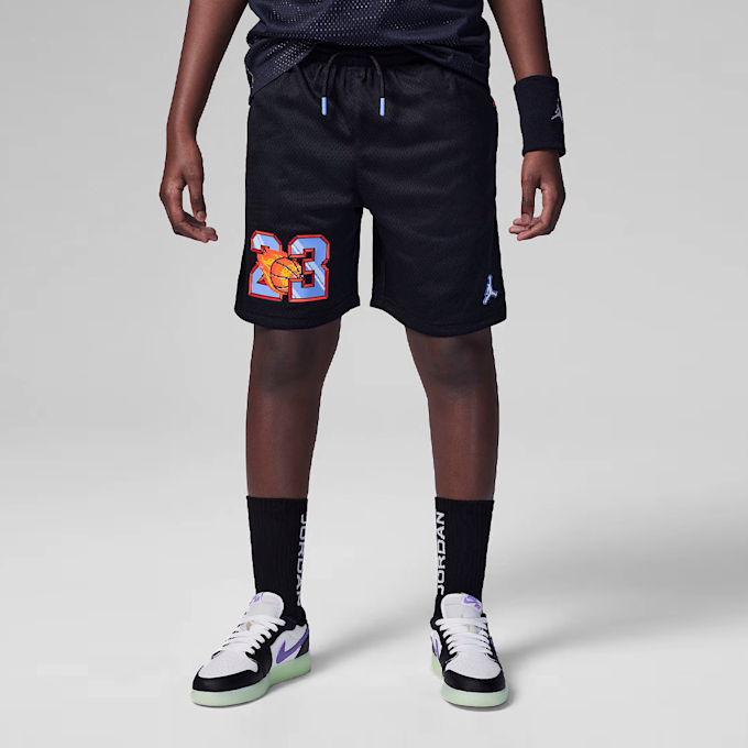 Jordan Customized Air Flame Shorts noir 45879 1
