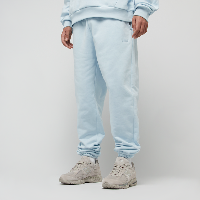 SNIPES Small Logo Essential Oversized Sweat Pants bleu 45881 1