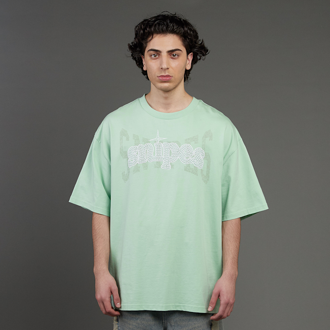 SNIPES Snipes Studs Oversized Tee zielony 45905 1