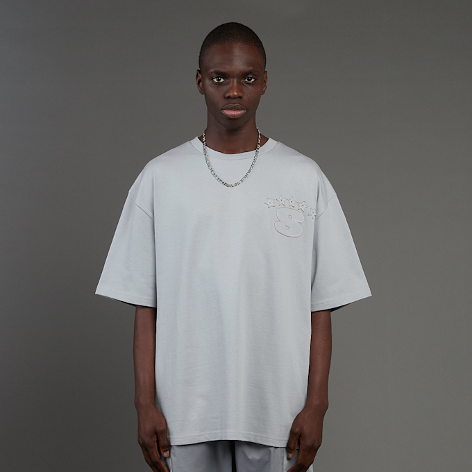 SNIPES S Emblem Tee cinzento 45907 2