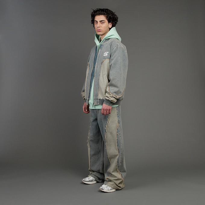 SNIPES S Cube Inside Out Baggy Denim blu 45910 7