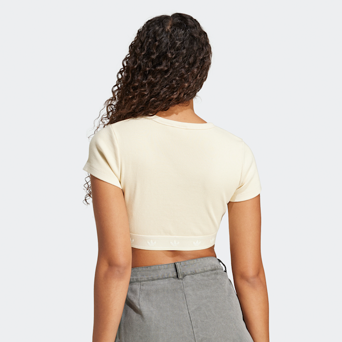 adidas Originals Top côtelé beige 45933 2