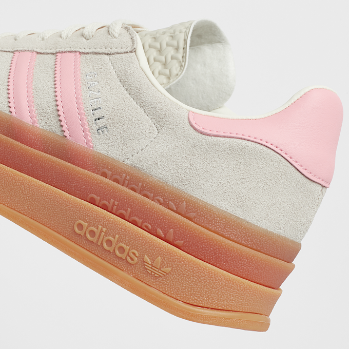 adidas Originals Sneakersy Gazelle Bold Kids (GS) beż 45945 7