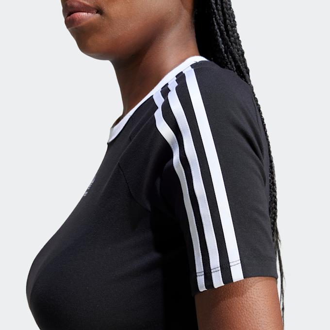 adidas Originals 3-strepen baby T-shirt zwart 45957 3