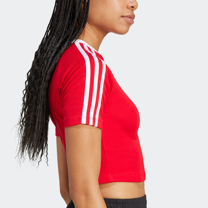 adidas Originals 3-Stripes Baby Tee czerwony 45958 4