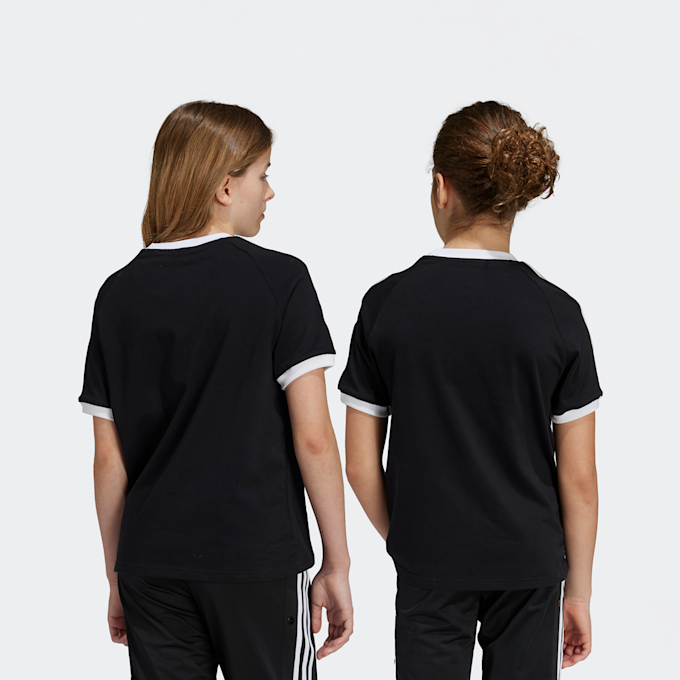 adidas Originals T-shirt 3 strisce nero 45962 2