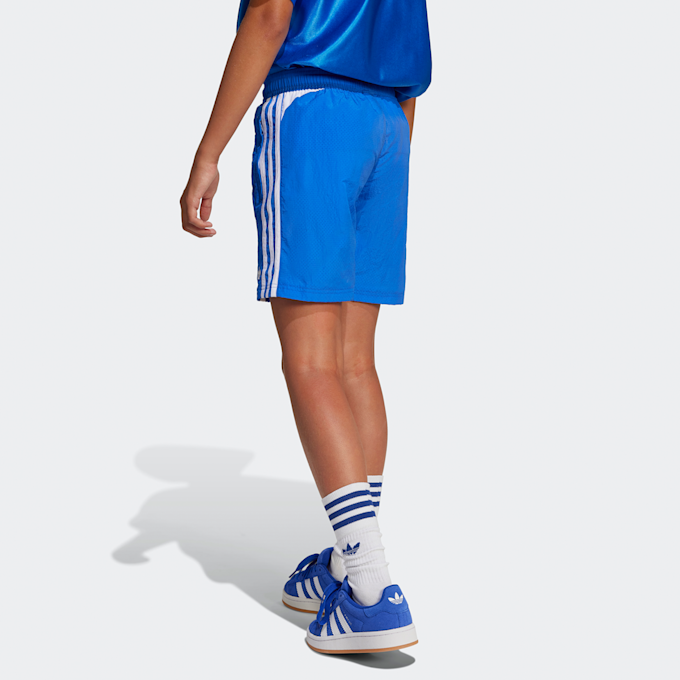 adidas Originals Tkane Spodenki 3 Paskami niebieski 45988 2