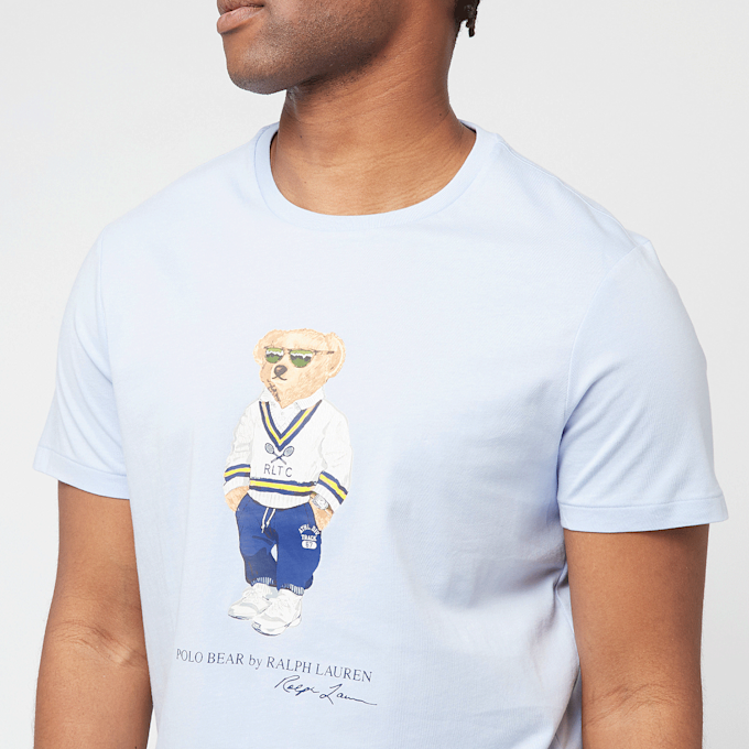 Polo Ralph Lauren Shortsleeve T-Shirt ivory blauw 46081 3