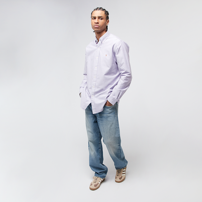 Polo Ralph Lauren Custom Fit Chambray Shirt lila 46088 4