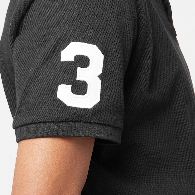 Polo Ralph Lauren Short Sleeve Knit Polo Shirt czarny 46092 4