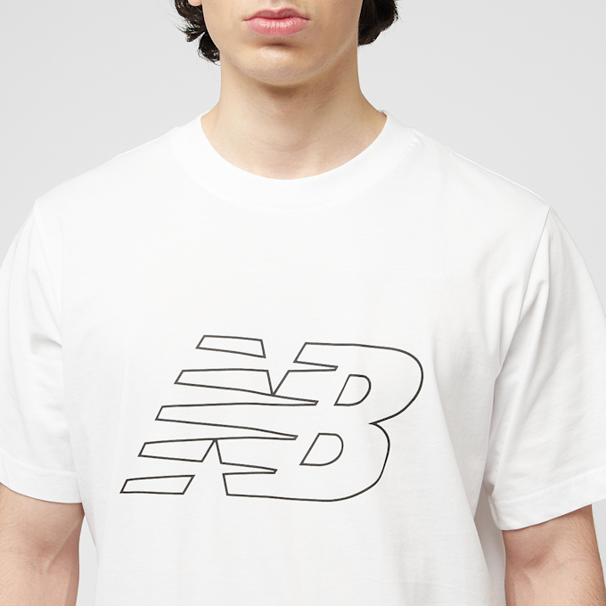 New Balance Flying T-Shirt blanco 46131 3