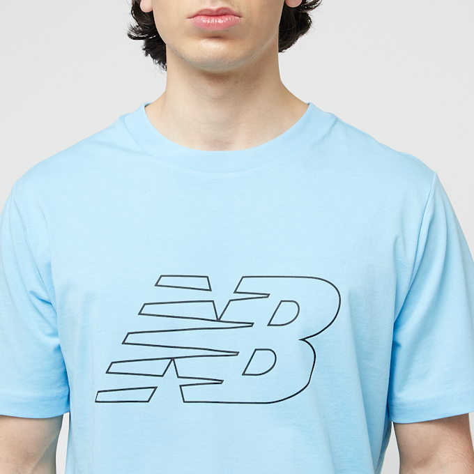 New Balance Flying T-Shirt niebieski 46129 3