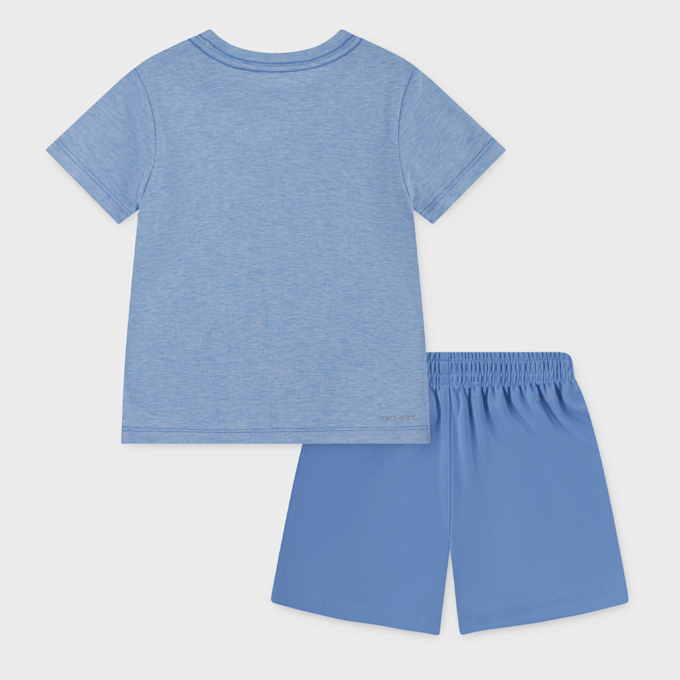 Nike Dri-Fit Shortsleeve Tee Short Set niebieski 46250 2