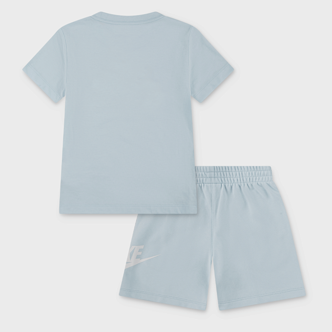 Nike NKN Club Tee & Short Set blauw 46257 2
