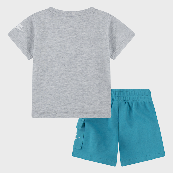 Nike Sportswear High Brand Read Cargo Shorts Set (2 Piece) gris 46271 2