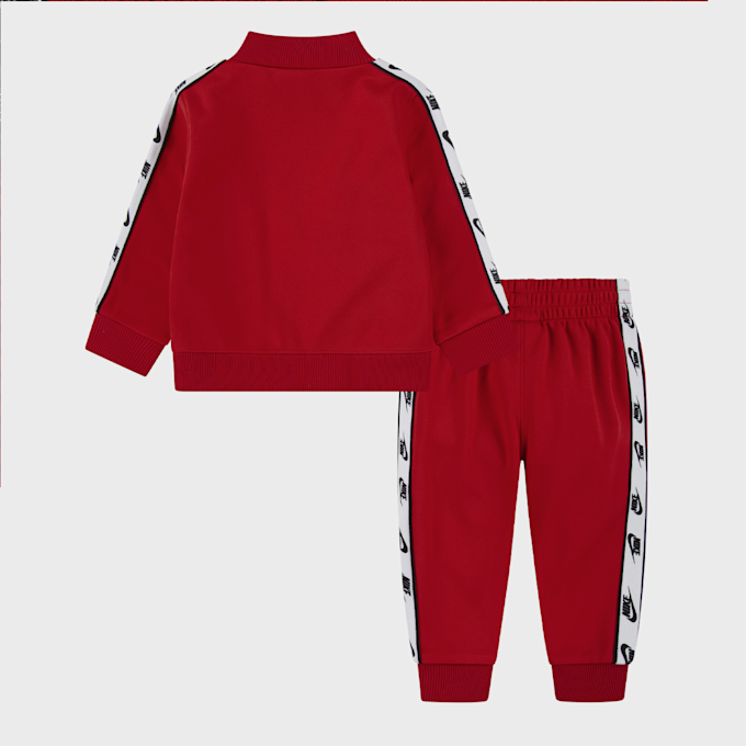 Nike Full Zip Set With Logo Tap rojo 46273 2