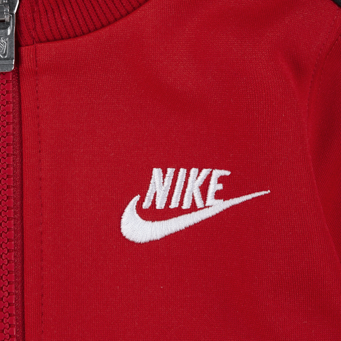 Nike Full Zip Set With Logo Tap rouge 46273 3