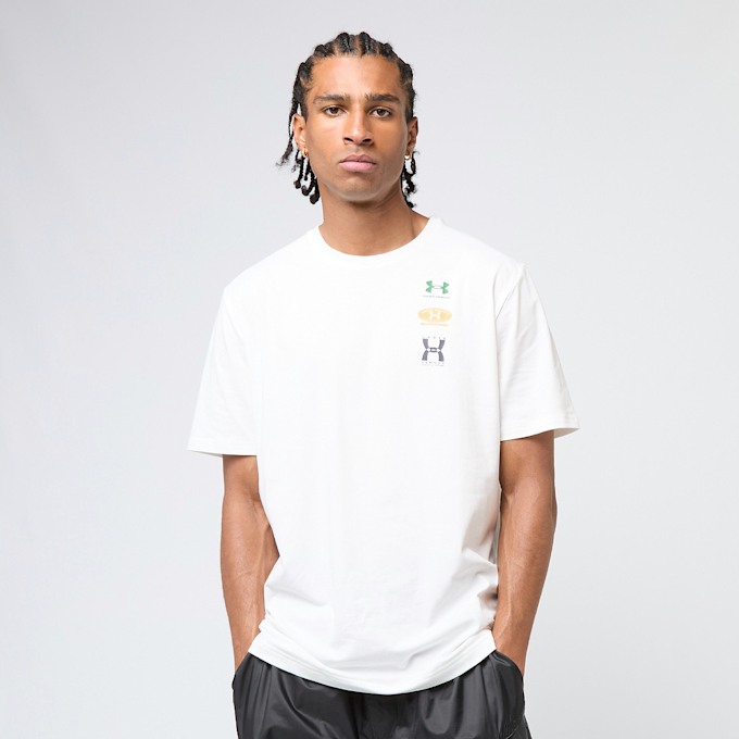 Under Armour Evol Logo Shortsleeve Shirt branco 46353 2