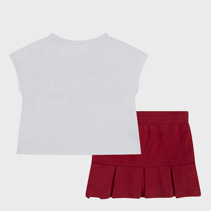 Jordan JDG Pleated Shirt Set vermelho 46365 2