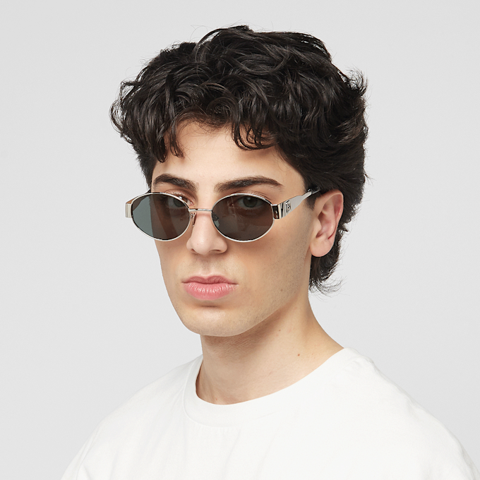 Karl Kani Ovalförmige Sonnenbrille argent 46382 5