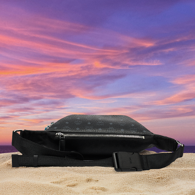 MCM x SNIPES Fursten Belt Bag Medium preto 46391 2