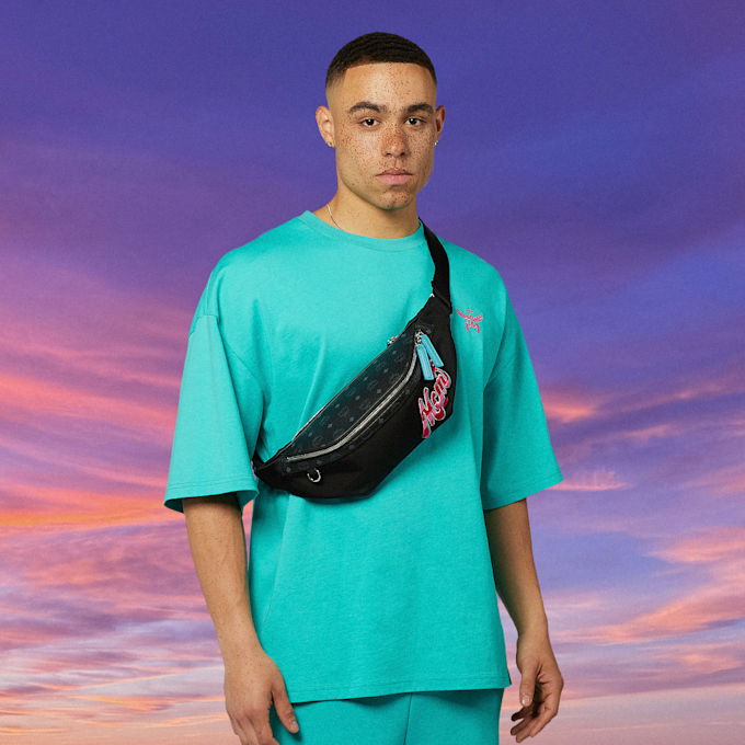 MCM x SNIPES Fursten Belt Bag Medium crna 46391 7