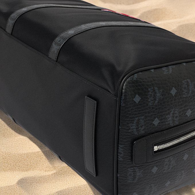 MCM x SNIPES Ottomar Weekender Large noir 46396 7