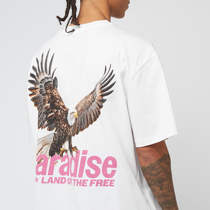 Mister Tee Paradies Land Oversize Tee blanc 46399 4
