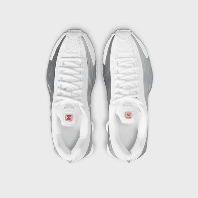 Nike Shox R4 (GS) blanc 46480 6