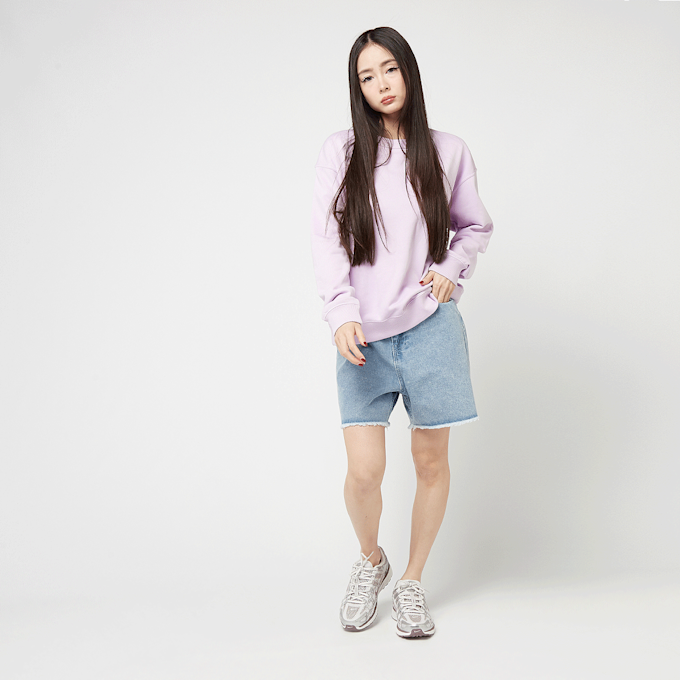 Jordan Brooklyn Fleece French Terry Crewneck violeta 46504 4