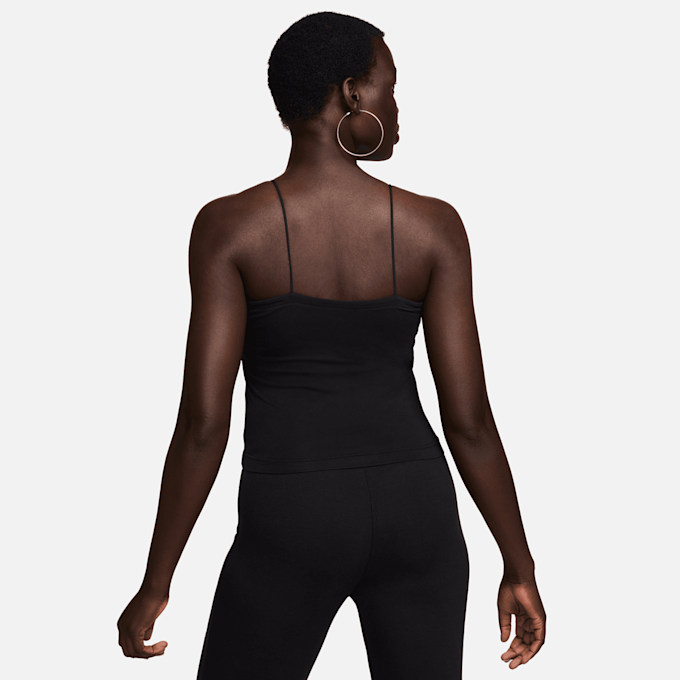 Nike Sportswear Chill Knit Cami-Tanktop preto 46508 2