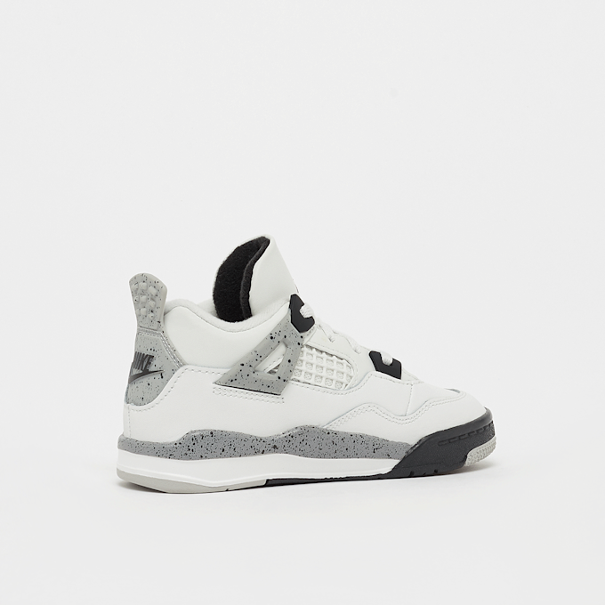 Jordan Air Jordan 4 Retro OG "White Cement" Niños Pequeños blanco 46530 3