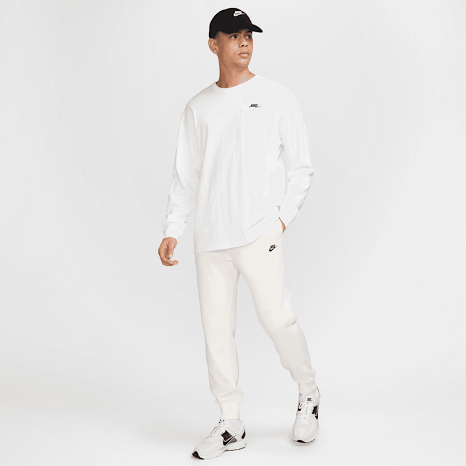 Nike Club French-Terry Jogger weiß 46541 6