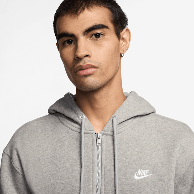 Nike Club Basketball Fleece Hoodie siva 46591 3