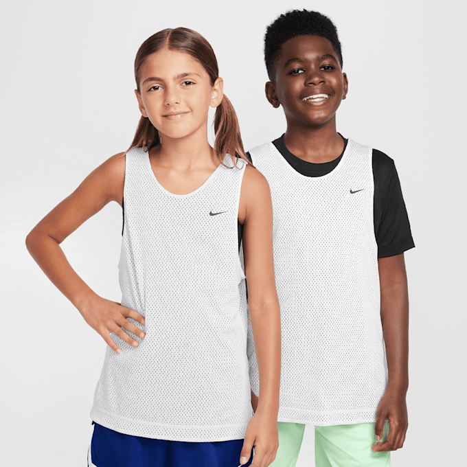 Nike   Dri-Fit Reversible Jersey Tank blanc 46599 1