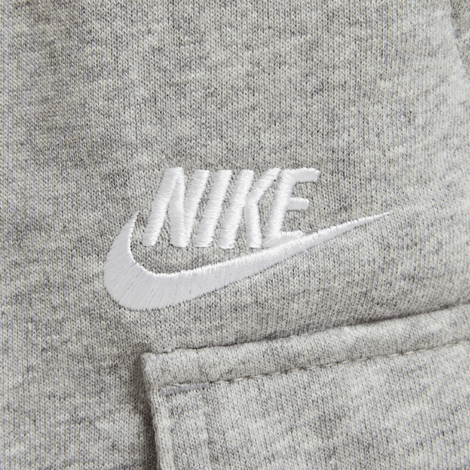 Nike Sportswear Club French-Terry Cargo Shorts grijs 46623 6