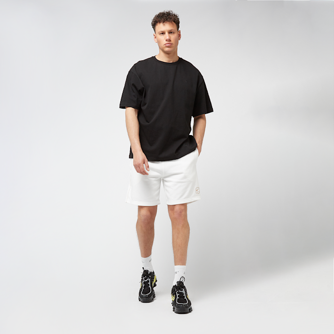 Nike Swoosh Air French-Terry Shorts bianco 46631 6