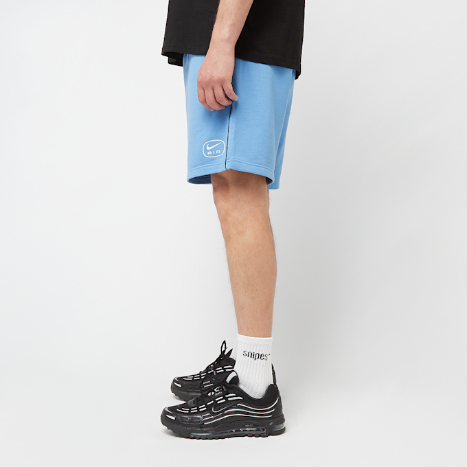Nike Swoosh Air French-Terry Shorts bleu 46630 2