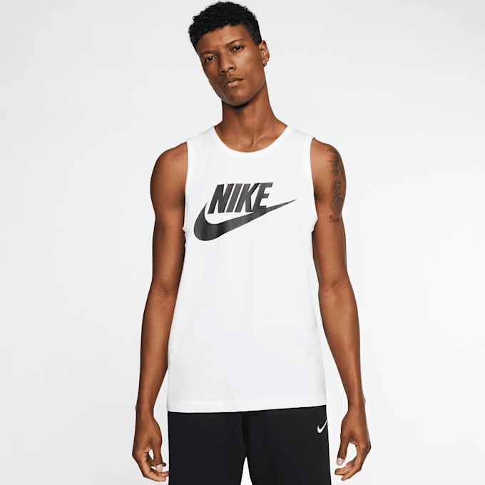 Nike   Sportswear Tank Icon Futura weiß 46689 1
