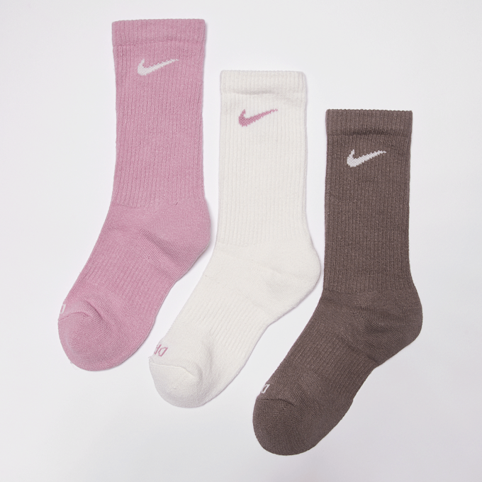 Nike 3 PACK - Everyday Plus Chushioned Crew wielokolorowy 46761 1