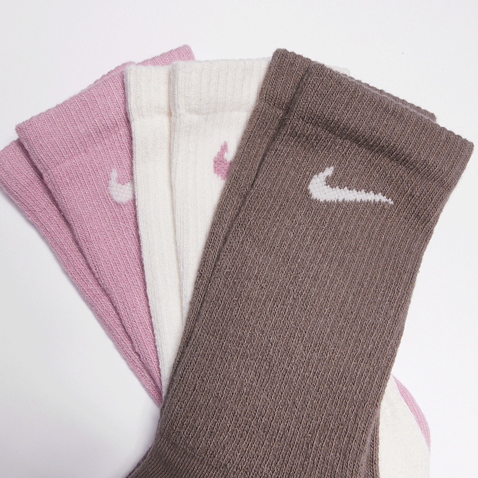 Nike 3 PACK - Everyday Plus Chushioned Crew multicolorido 46761 2