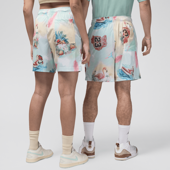 Jordan Essentials All Over Print Mesh-Shorts multicolorido 46877 2