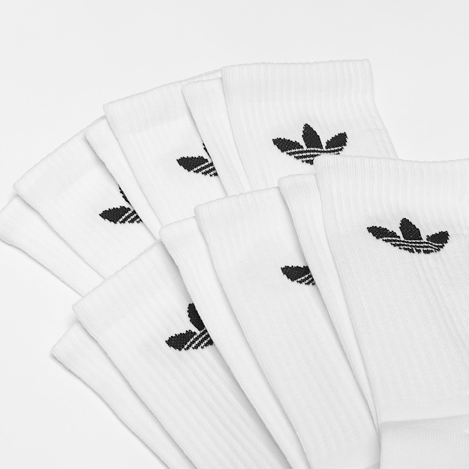 adidas Originals 6 PACK - Trefoil Cushion Crew Socks wit 46927 2